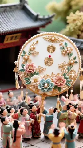小人国今天举办了团扇比赛，看看谁赢啦～#治愈系动画 #小人国 #团扇 #可爱到爆炸💥 