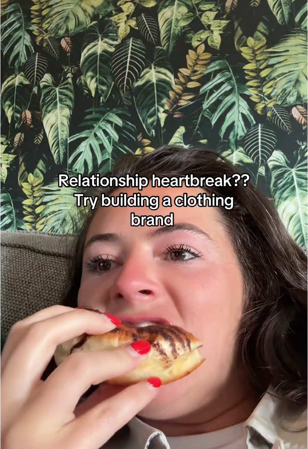 Crying into a doughnut. Que the stress eating