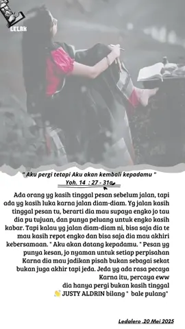 #renunganhariankatolik✝️🕊️ #quotesestkatolik#refleksiharian#masapasakah#pekan V#renungankatakata#alkitabkatolikkeren#quotesromantiskatolik#percayaTuhanakankembali#fypquotes#katolikindonesia#sorotansemuaorang#somewhereonlyweknowkeane #songviraltiktok❤ #fypviraltiktok🖤シ゚☆♡ 