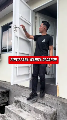 Wajib ada satu pintu ni di rumah #njmetalgarage #NJMG #pintuMesraDapur #fyp 