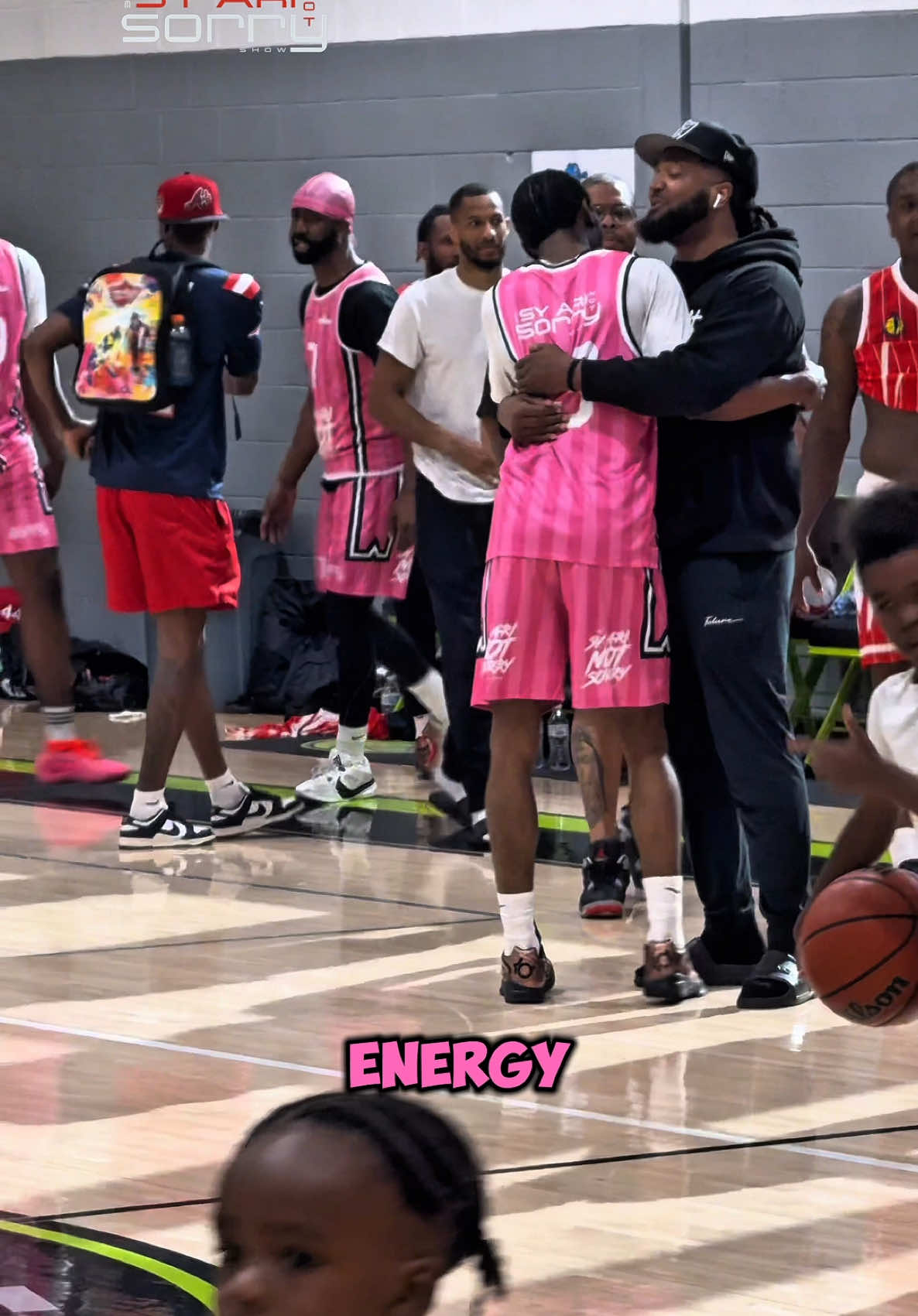 Keep that same energy gang‼️🏀🔥 @The Sy Ari Not Sorry Show 