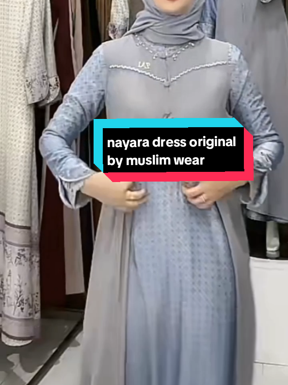 #Nayara Dress Original by Zai Muslim wear #pakaianwanita #gamislebaran #gamiskekinian #gamismurah #dress #outfit #CapCut 