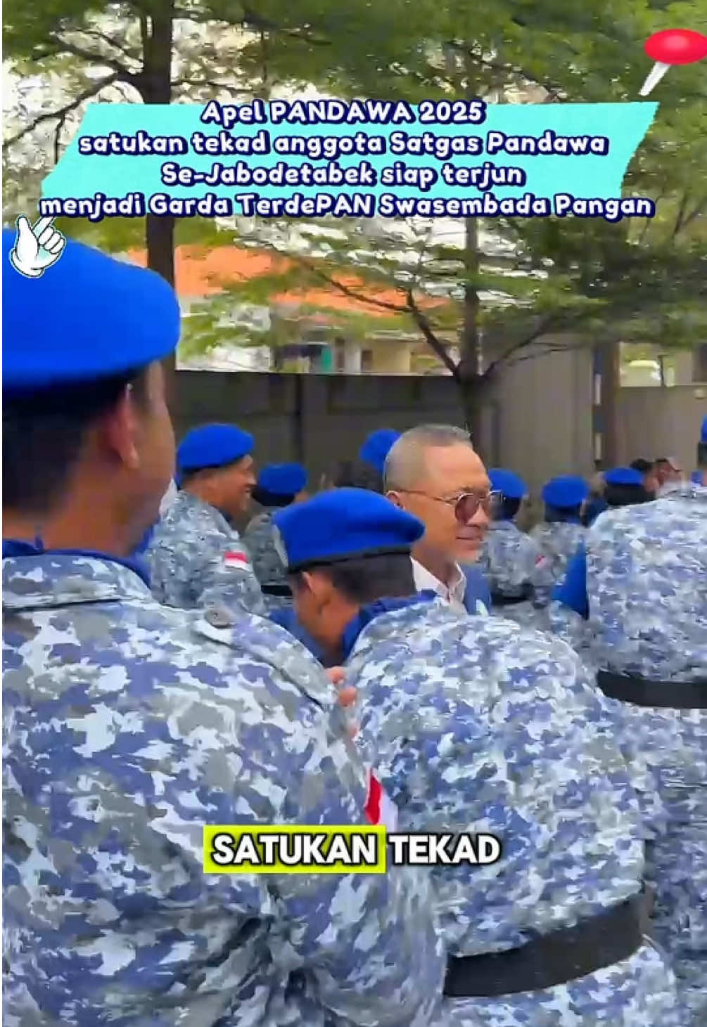 Zulhas apresiasi semangat dan dedikasi serta antusias Satgas Pandawa yang siap mensukseskan Asta Cita Presiden Prabowo Swasembada Pangan  #zulkiflihasan #menkopangan #bantupanganbanturakyat #Kopdesmerahputih #pandawa 