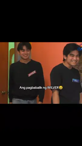Ang pagbabalik ng WILVER duo✨😆 #pbb #pbbcelebrityedition #wilver 