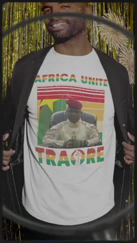 Ibrahim Traore T-shirt fan love #africa #africanamerican #ibrahim #traoretionkon❤️🇮🇹 