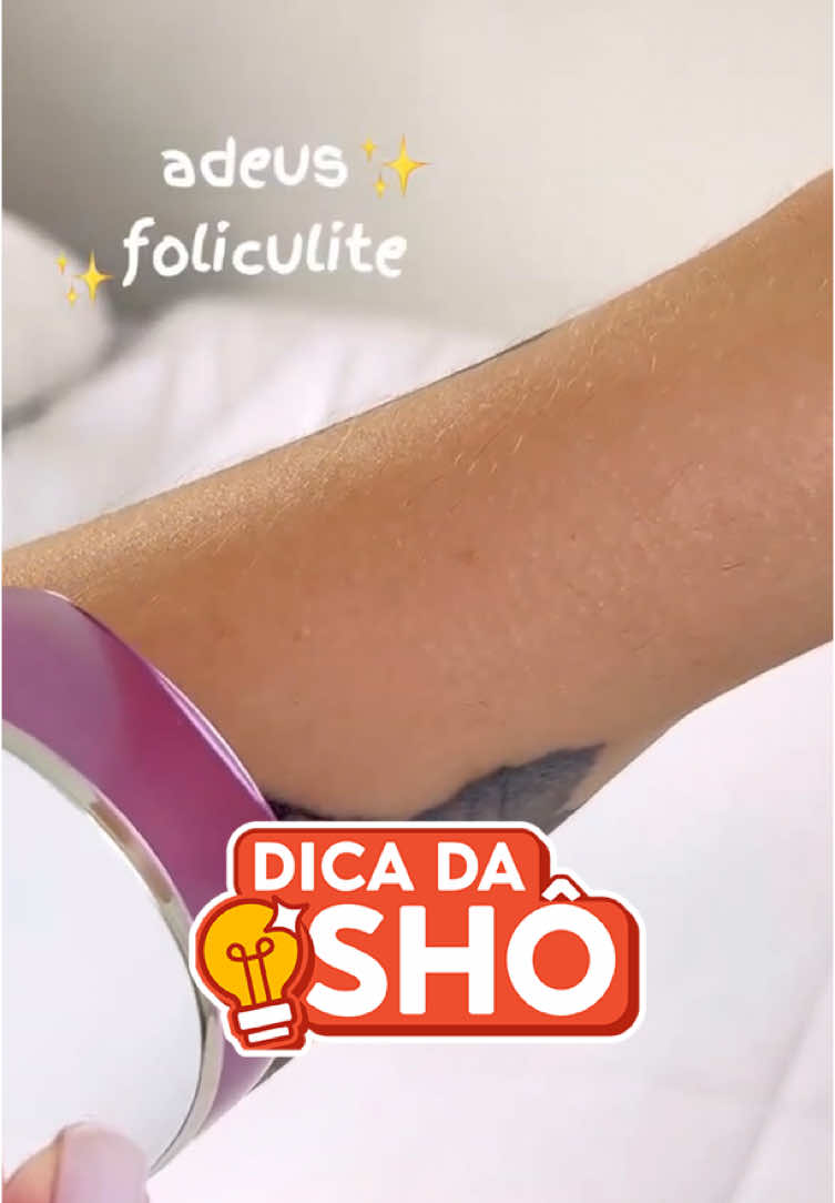 adeus foliculite! 🌸 ela comprou esse depilador que achou no meu app e amou! 😍🧡 Depilador elétrico 🔎ID: DUZ-AUY-FCE
