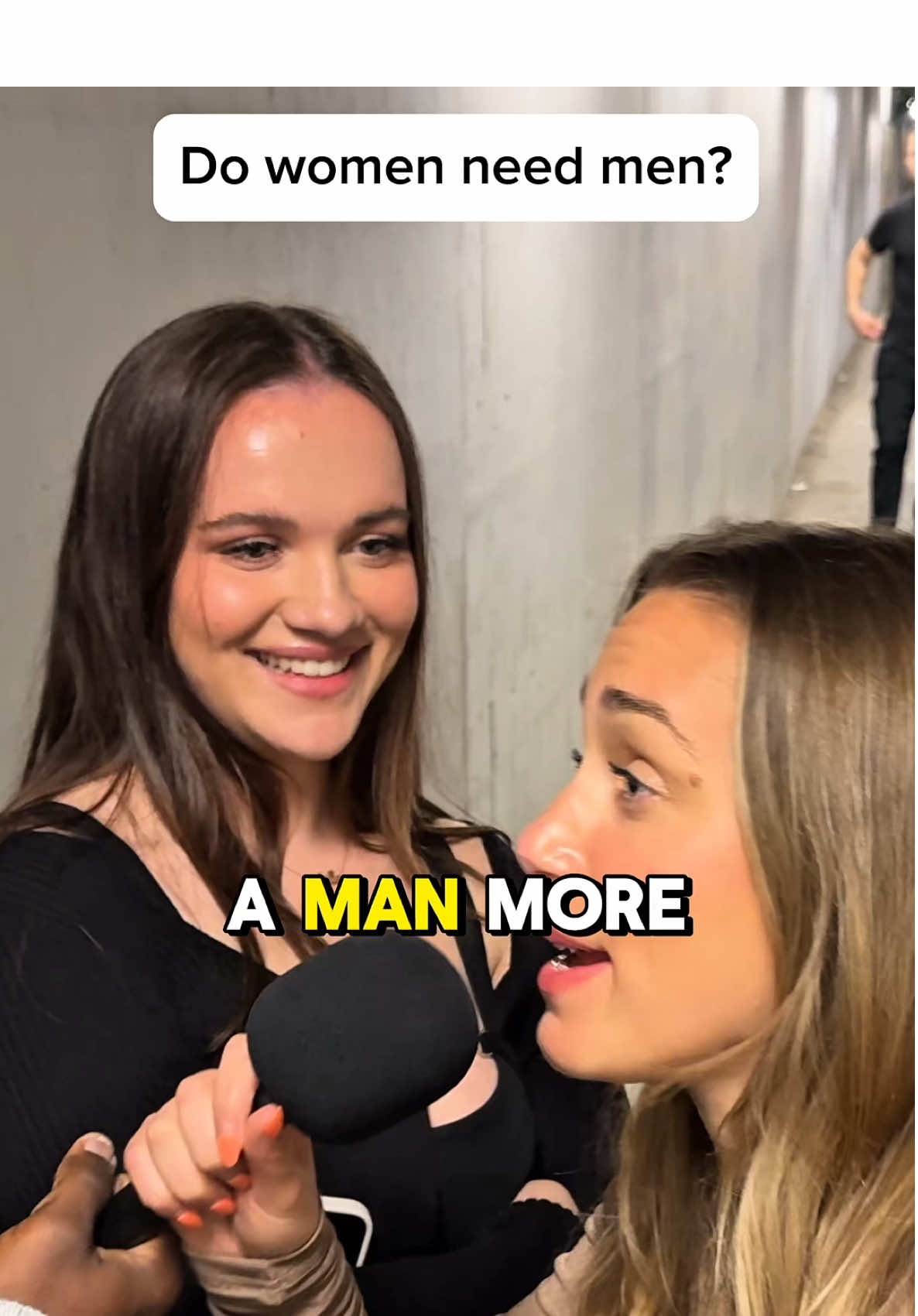 Do women need men?  - - #funny #publicinterview #streetinterview #manonthestreet #drunkinterviews #toronto #foryou #viral #dating