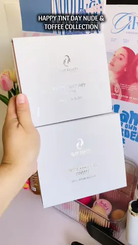 Happy Tint Day Toffee & Nude Series✨ #glambeauty #happytintday #toffeeseries #nudeseries #liptint #fyp #fypage #fypシ゚ #fypp #fypppppppppppppppppppppp 