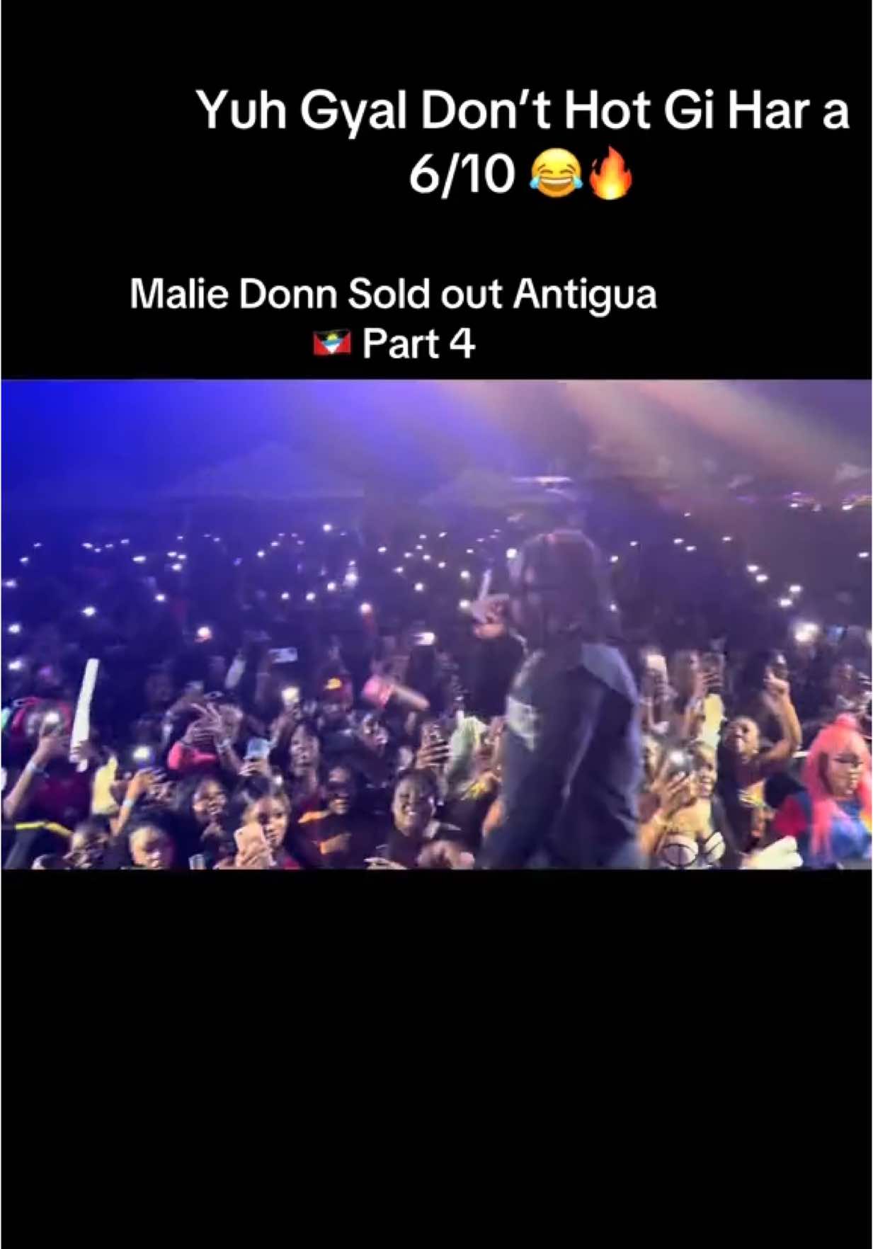 Malie Donn Went Crazy in Antigua 🇦🇬🔥🔥 #maliedonn #soldout #vira #viralvideos #traphouse #antigua #caribbean 