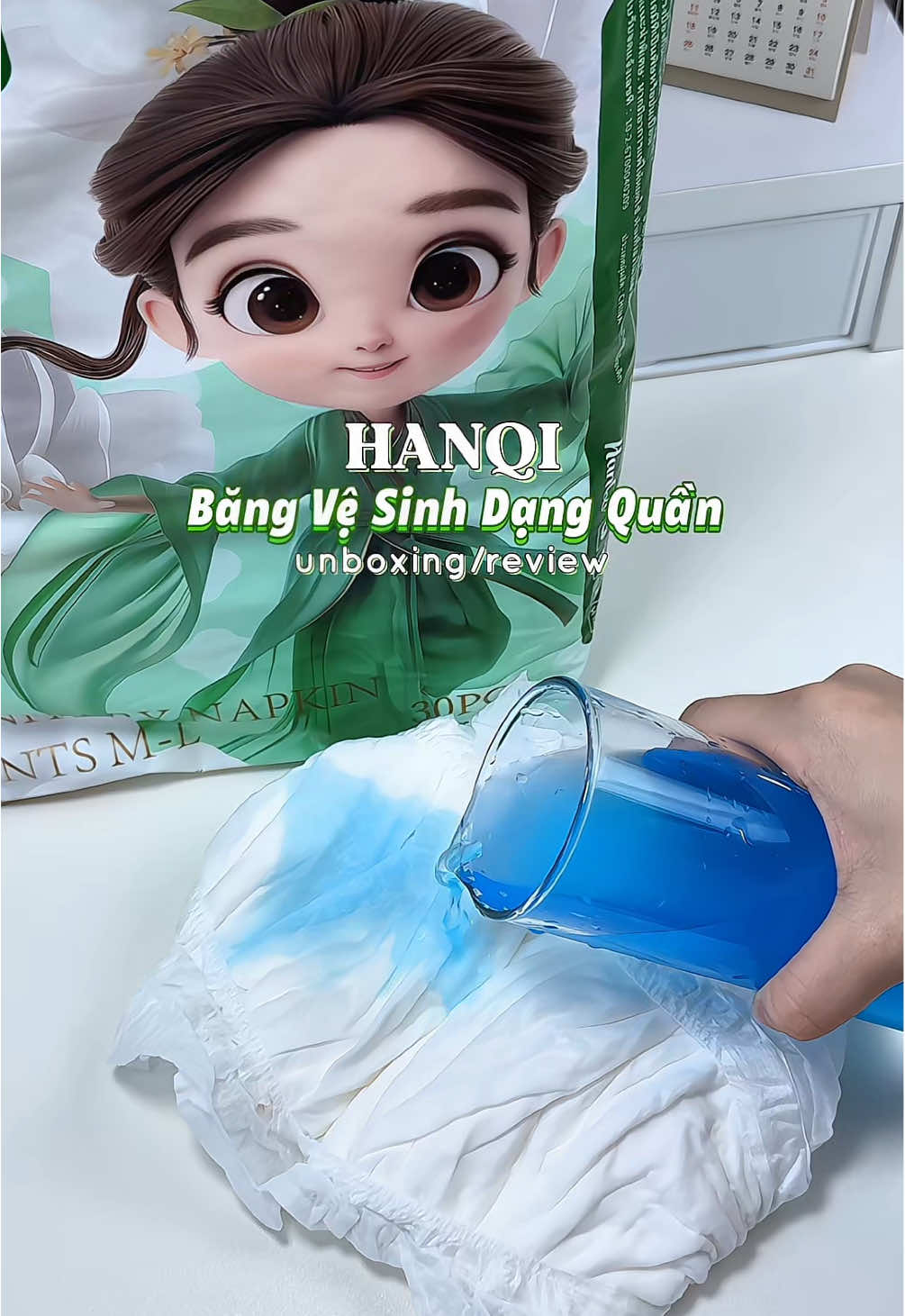 Nói gì nói bvs dạng quần vẫn là chân ái những ngày đầu kỳ 🍓 #bangvesinh#hanqi#bvsdangquan#bangvesinhdangquan#unboxing#congai#ngaydendo#mebimsausinh#chamsoccothe#daubungkinh#bvs 