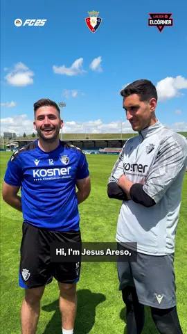 ❤ Jesús Areso creates Sergio Herrera's item! 👉 A new episode of #ElCórnerLALIGA with the @caosasuna players. 😏 What do you think? 🎮 #LALIGAEASPORTS