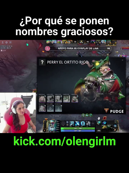 Por qué se ponen nombres graciosos Olenka #dota  #dota2  #kick  #kickperu  #dotaperu  #dota2peru  #dota2clips  #dotaclips  #dota2fun  #dotafun  #dota2memes  #dotamemes  #dota2wtf  #dotawtf  #fyp  #parati  #viral  #viralreel 