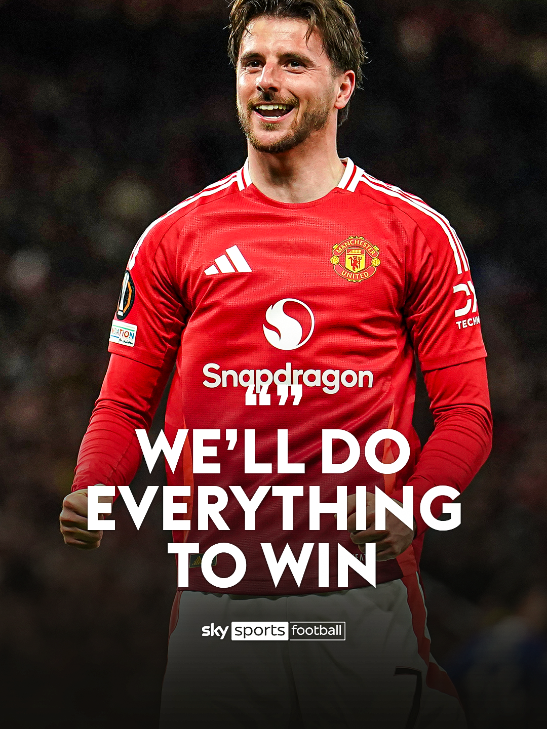 Mason Mount says that winning the Europa League would be a 