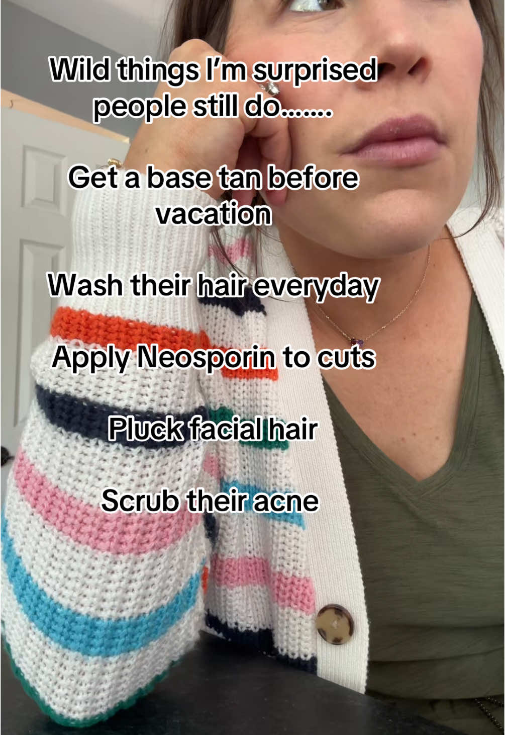 Hmmm #skincare #skincaremistakes #skincatetips #SkinCare101 #fyp 