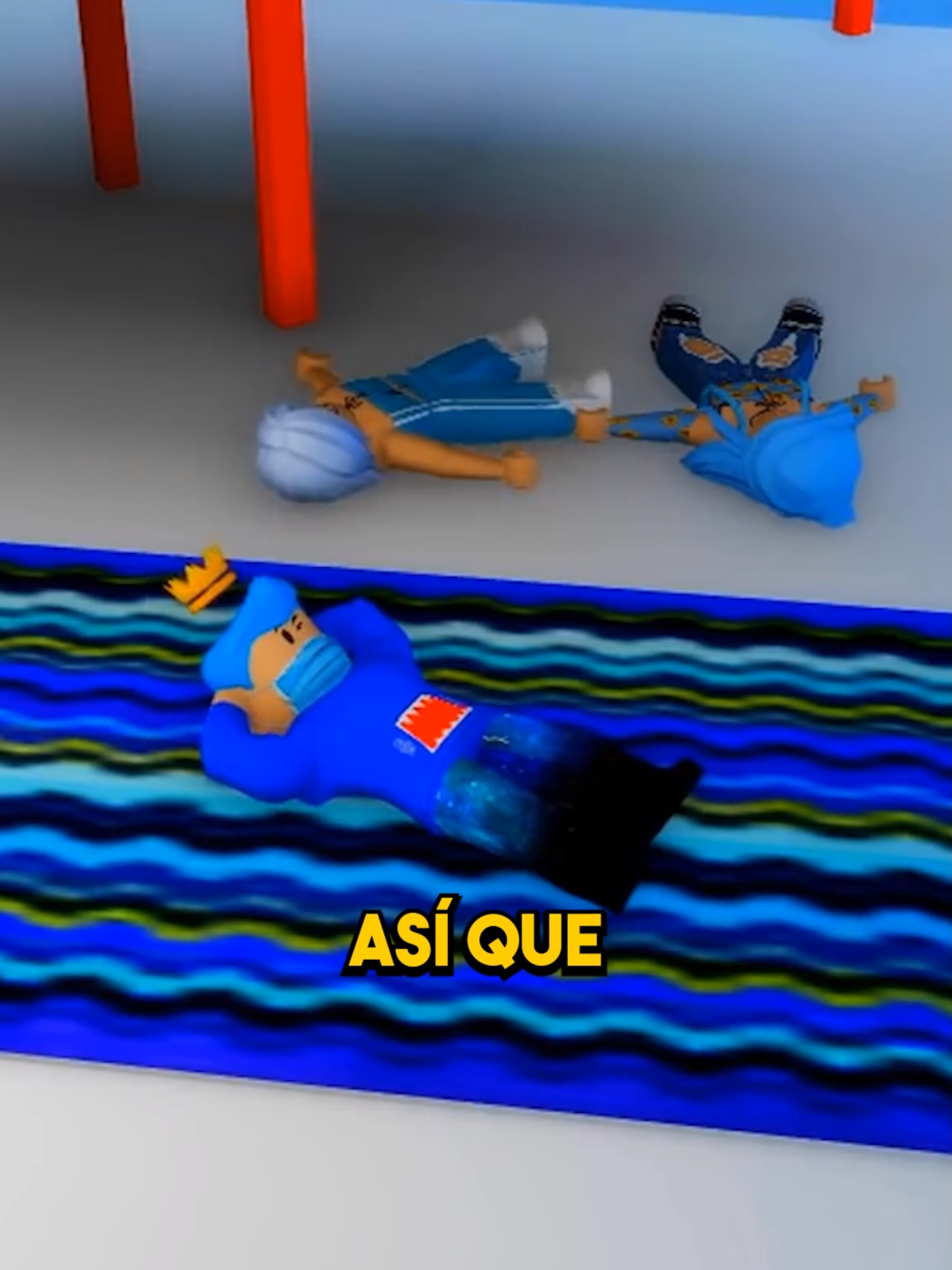 UN DÍA EN EL MUNDO AZUL DE BROOKHAVEN #robloxfyp #yosoyloki #brookhaven #paratitiktok #foryoupage❤️❤️ #foryoupagе #memestiktok #trendingvideo #fyp