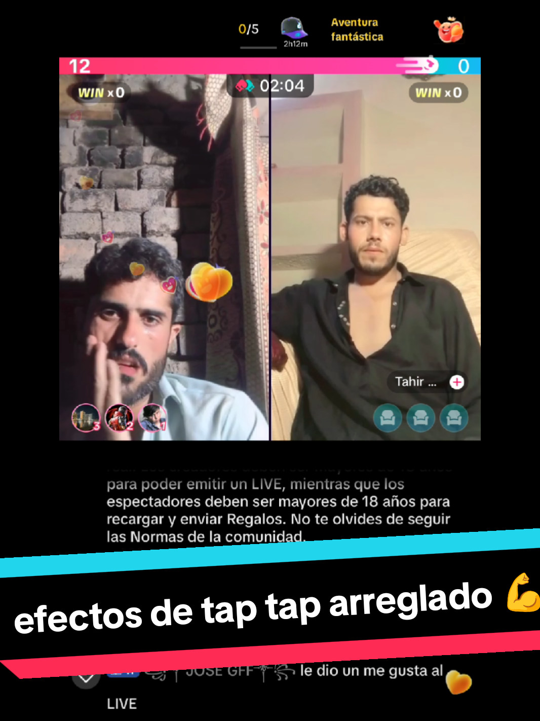 efectos de tap tap en la pantalla no funciona no salen corazoncitos al tocar la pantalla #efectostiktok #efectos #taptaptiktok #pantalla #android #arreglar #josegff 