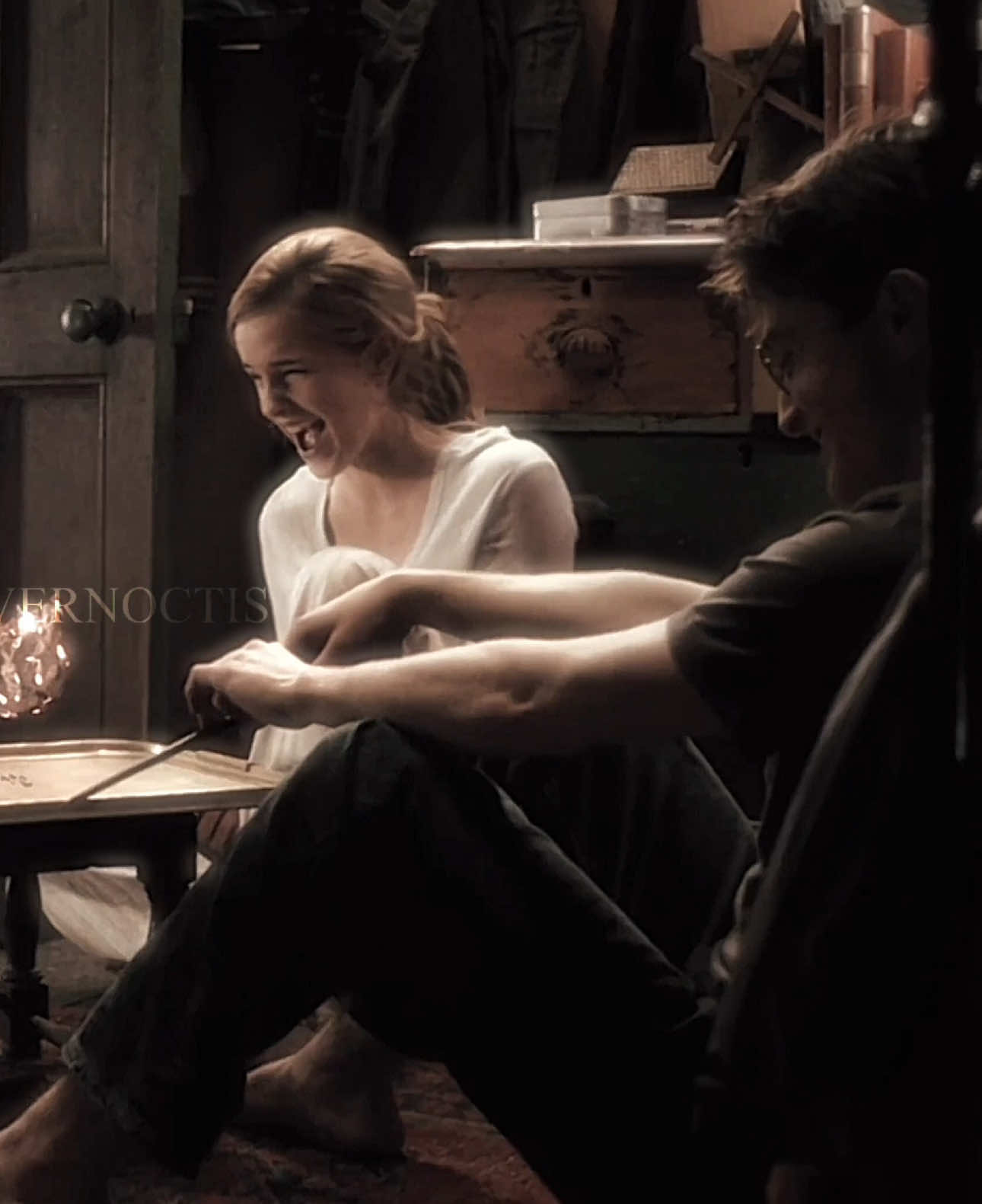 the calm before everything changes. || #halfbloodprince #harrypotter #goldentrio #hermionegranger #ronweasley #hptiktok #fyp #foryoupagе #foryоu 