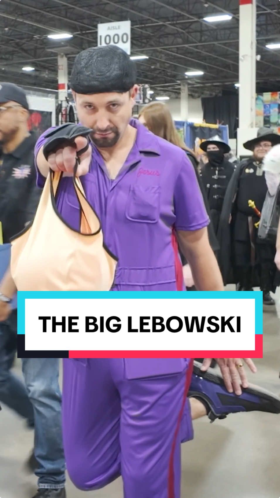You will never see this page unless you follow us 👉🏼  🎳 This cosplay crew really tied the con together! This was… art. “Nobody fs with the Jesus.”* #thedudeabides #biglebowski #cosplayer #motorcitycomiccon #conventurous #cosplay #lebowski #comiccon #cultclassic