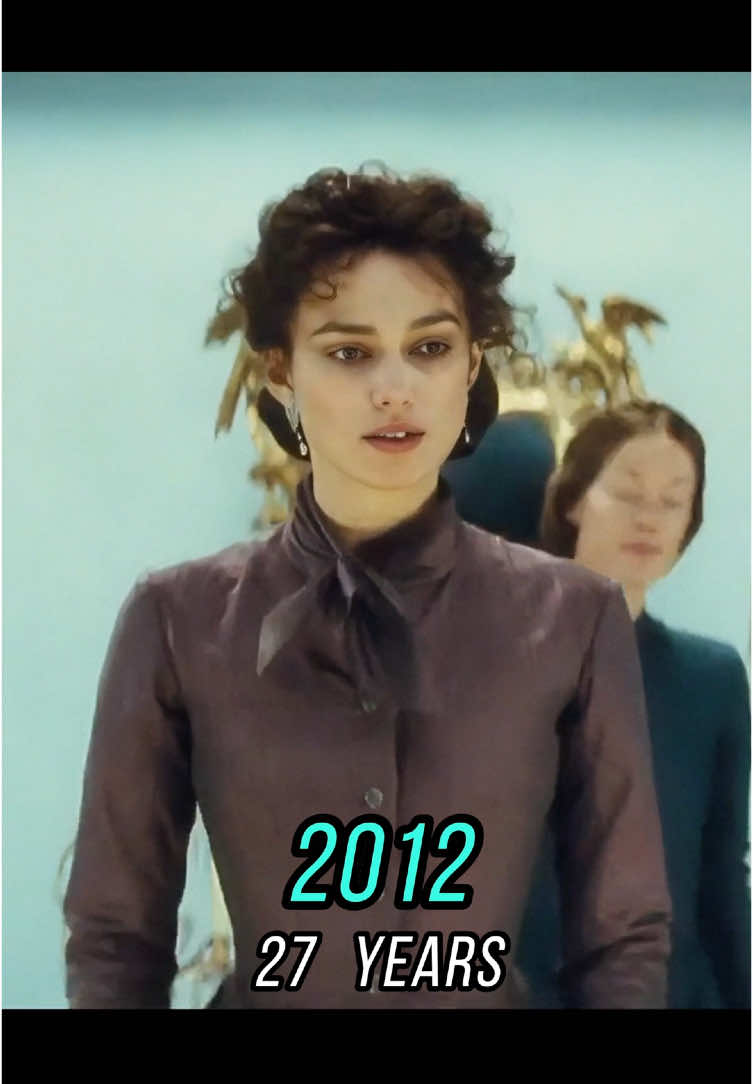 Evolution of Keira Knightley  (2002-2025) #keiraknightley  #throughtheyears  #evolution  #movieclip  #fyp 