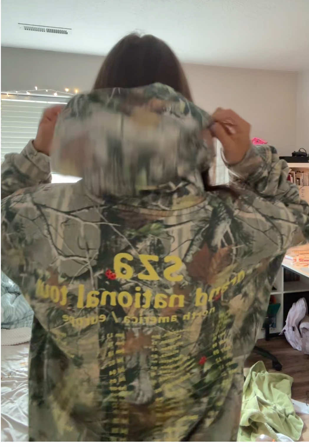 Love this sweatshirt #fyp #concert #fasion #sza #kendricklamar #trend #sweatshirt #camo #viral 