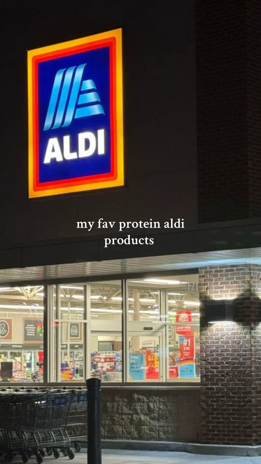#aldi #aldifinds #alditiktok #protein #aldiprotein 
