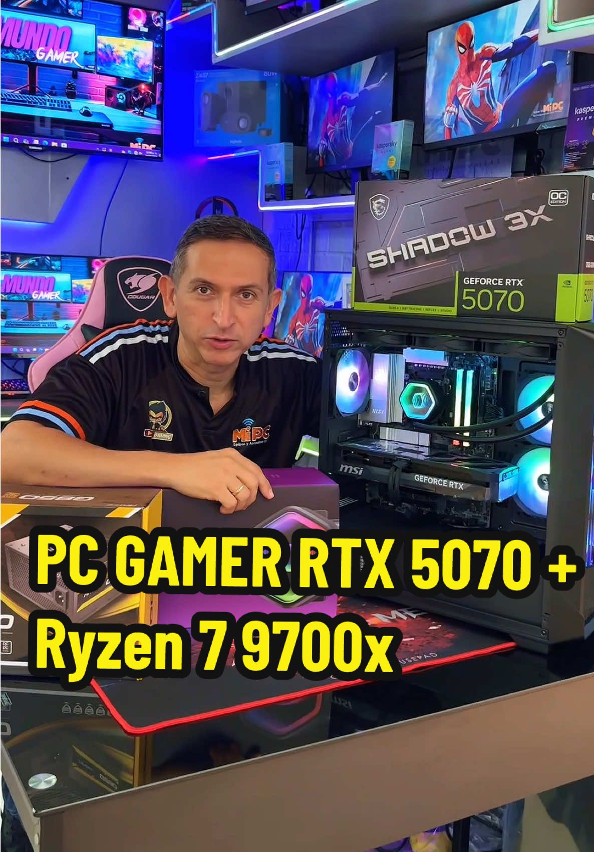#PcGamer por $7’990.000 COP ✨Perfecta para estudiar, trabajar jugar y hacer streaming.  🔥Ryzen 7 9700x 🔥32 GB Memoria  🔥SSD 1TB M.2 🔥Motherboard Chipset B850 🔥Chasis Rymax x603 🔥Fuente real 850W 🔥Tarjeta Gráfica RTX 5070 🔥Refrigeración Cooler Master 🇨🇴 ¡Hacemos Envíos a toda Colombia! 📱 WhatsApp 301-392-2368 🛒 www.mipcparquecentral.com 📍 Visítanos: C.C. Parque Central Local 72 Barranquilla, Colombia. #PCGamer # #GamingSetup  #MemoriaRam #SetupGamer #MiPC #Gamers #GamerOntiktok #Gaming #mipcequipos #colombia #PcGamerColombia #PcGaming 