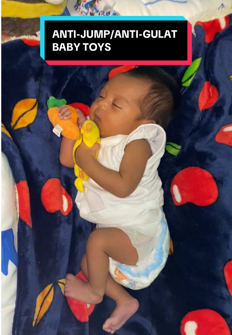Mahimbing na ang tulog ni baby because of this Anti-Jump/Anti-Gulat Hand-held Baby Toy! Ang cute pa ng design. 😍❤️ #antijump #antijumptoy #antigulattoy #babytoys #newborn #newbornsleep #babysleep #newbornsleeptips #sleepingtoy #babytoy #toys #toysforbaby #lullaby #mommyandbaby #babymusthaves #babyitems #babyproducts #fyppppppppppppppppppppppp #foryoupage #fypシ゚ 