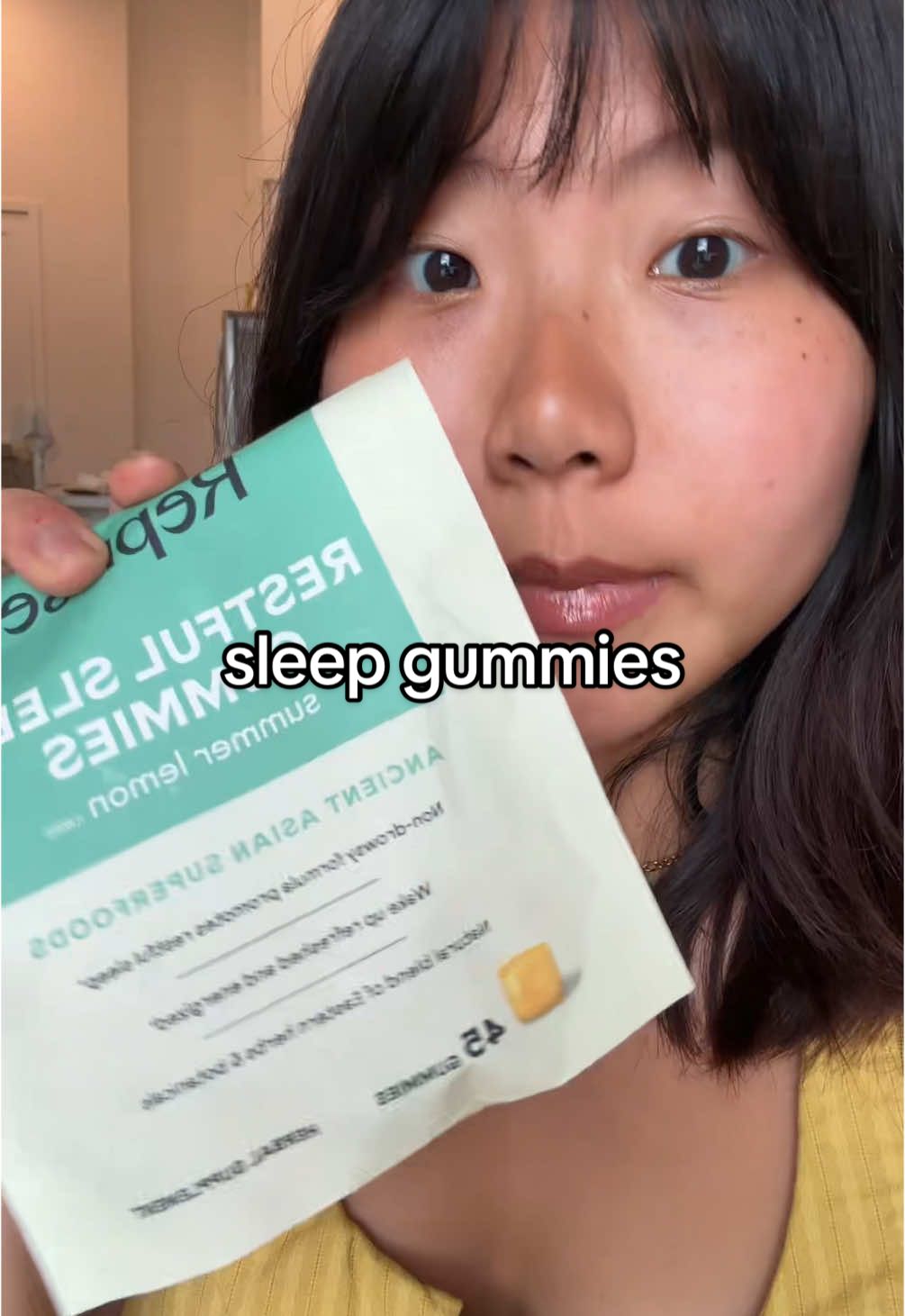 these @reprisehealth gummies taste so fresh & yummy & they actually help u get a restful sleep 😌💤 #reprisehealth #sleepgummies #easternherbs #sleephygiene  