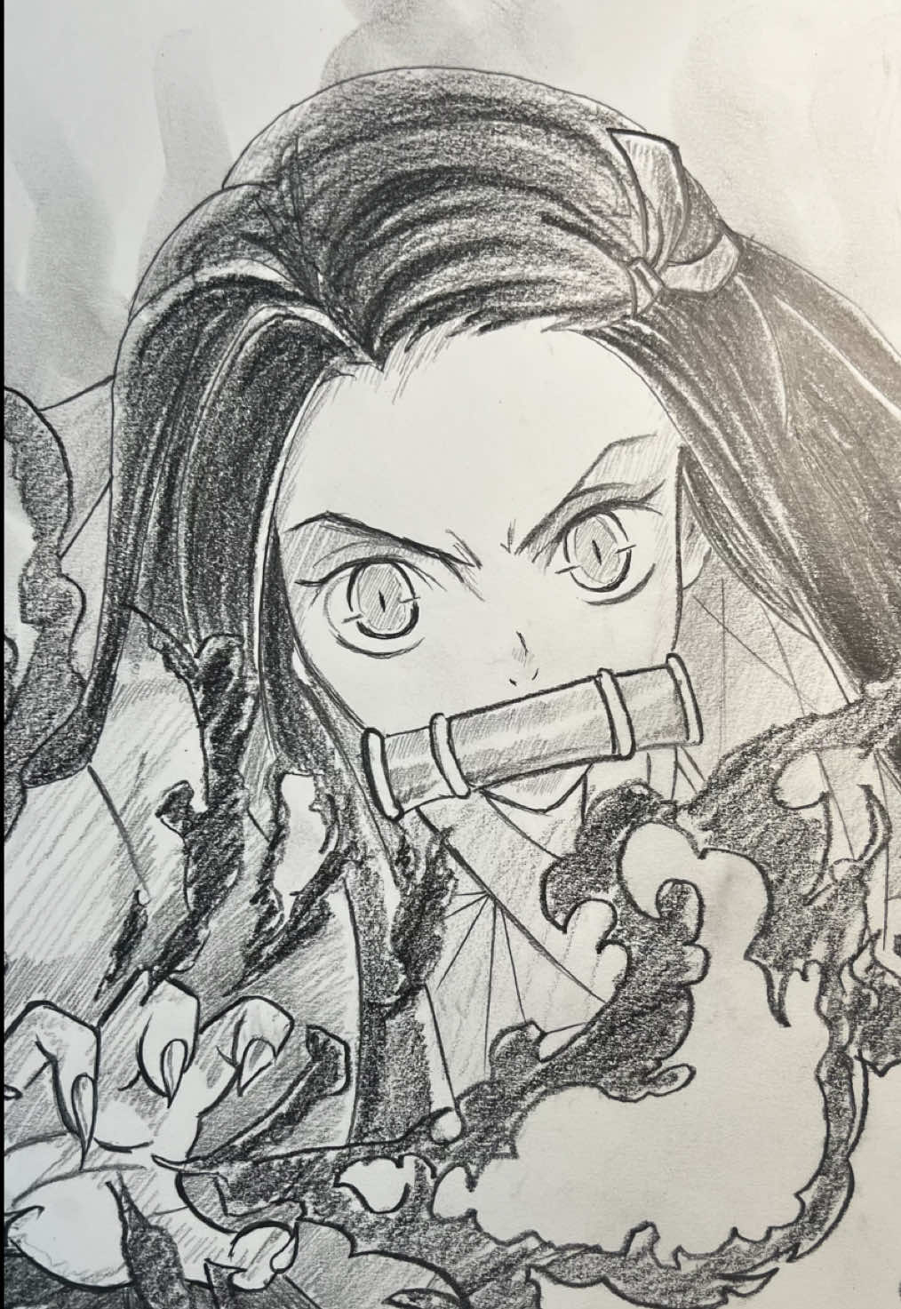 回复 @Flip Moment Nezuko Frpm Demon Slayer #nezuko #demonslayer #sketch #speedsketch #drawing #fyp 