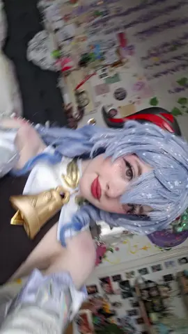 contact lenses! #ganyu #ganyugenshinimpact #ganyucosplay #ganyuedit #liyue #liyueharbor #liyuegenshinimpact #cryo #snow #glitter #glitters #sparkles #horns #cosplay #c0splay #c0splayer #c0 #support #cosplay #GenshinImpact #genshin #hoyoverse #bossfight #boss 