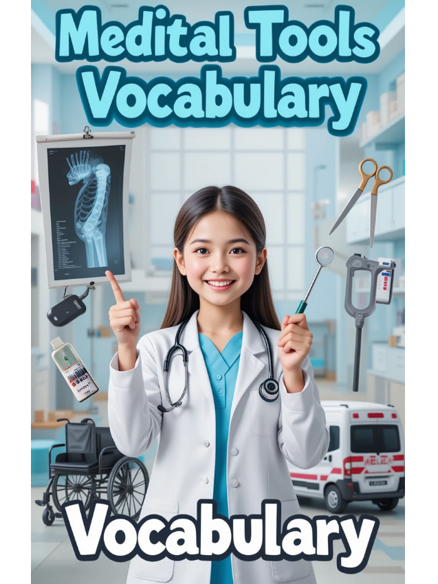 Learn English vocabulary about medical tools. it's very crucial lesson to all students both beginners and advanced learners.  #CapCut #learnenglish 