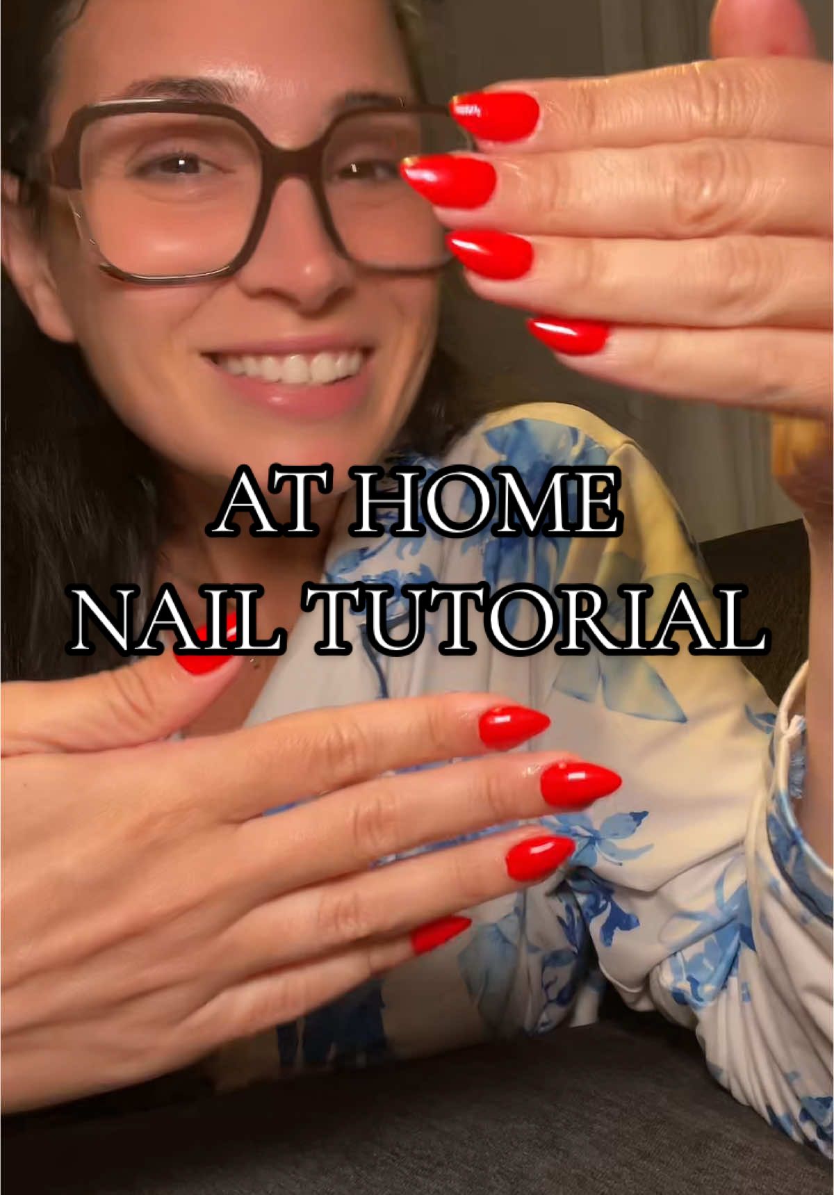 Step by step at home nail tutorial!! #athomenails #jellytips @dndgel @MadamGlam 