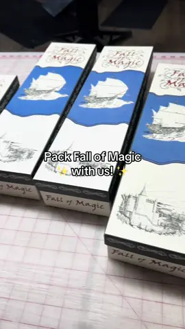 We pack every copy of Fall of Magic in our workshop, ready for you to open up and embark on an epic journey. Learn more about Fall of Magic on our website! #ttrpgs #ttrpg #beggartok 