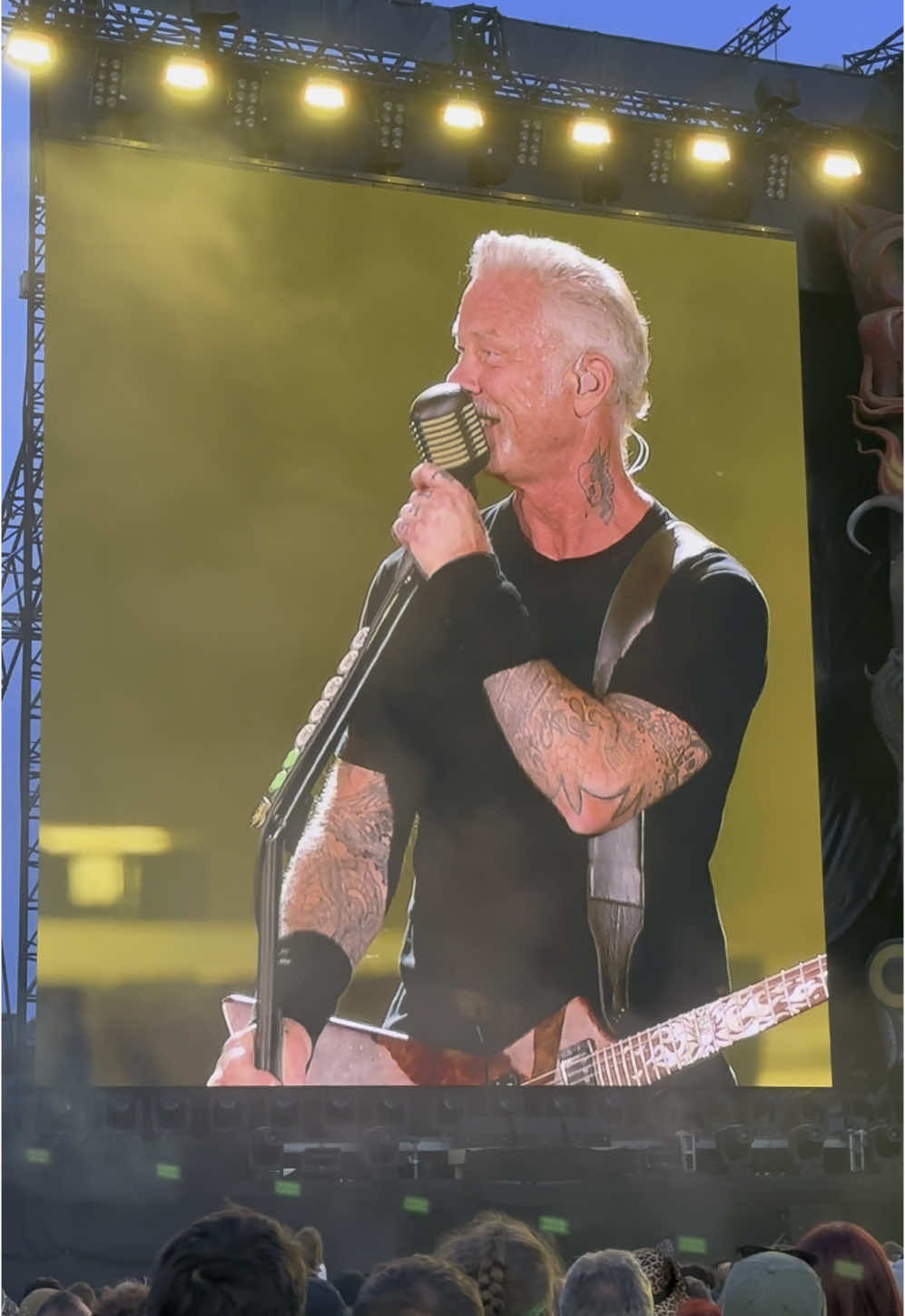Throwback to Metallica at Download 2023! #metallica #download #jameshetfield #larsulrich #kirkhammett #roberttrujillo 