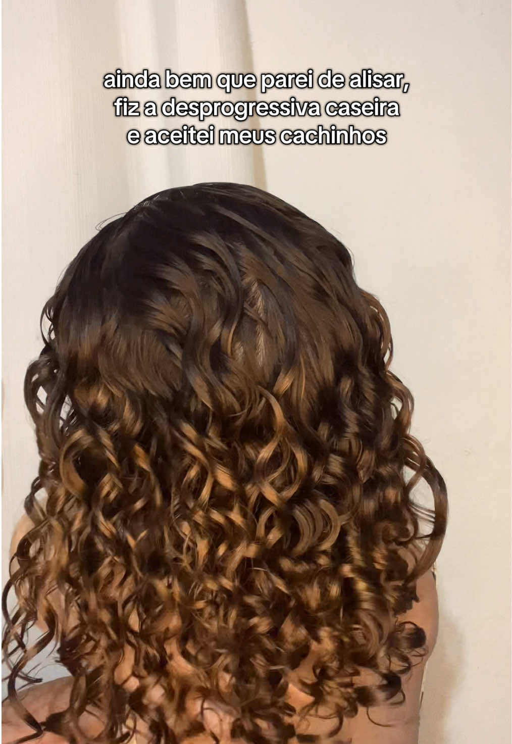 minha melhor escolha!✨  #cabelocacheado #crescimentocapilar #transicaocapilar #desprogressiva #cachos #viralvideos #viral_video 