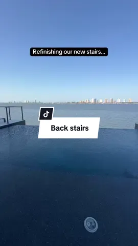 Now this might take a little longer than the front stairs, but now that I got the front ones looking almost as good as new I have faith I can get these looking just as good! Going to try out a few new products to compare how they end up hoping up in the long run. Definitely concerned about that platform though 🤷‍♀️ #disastertodreamhome 