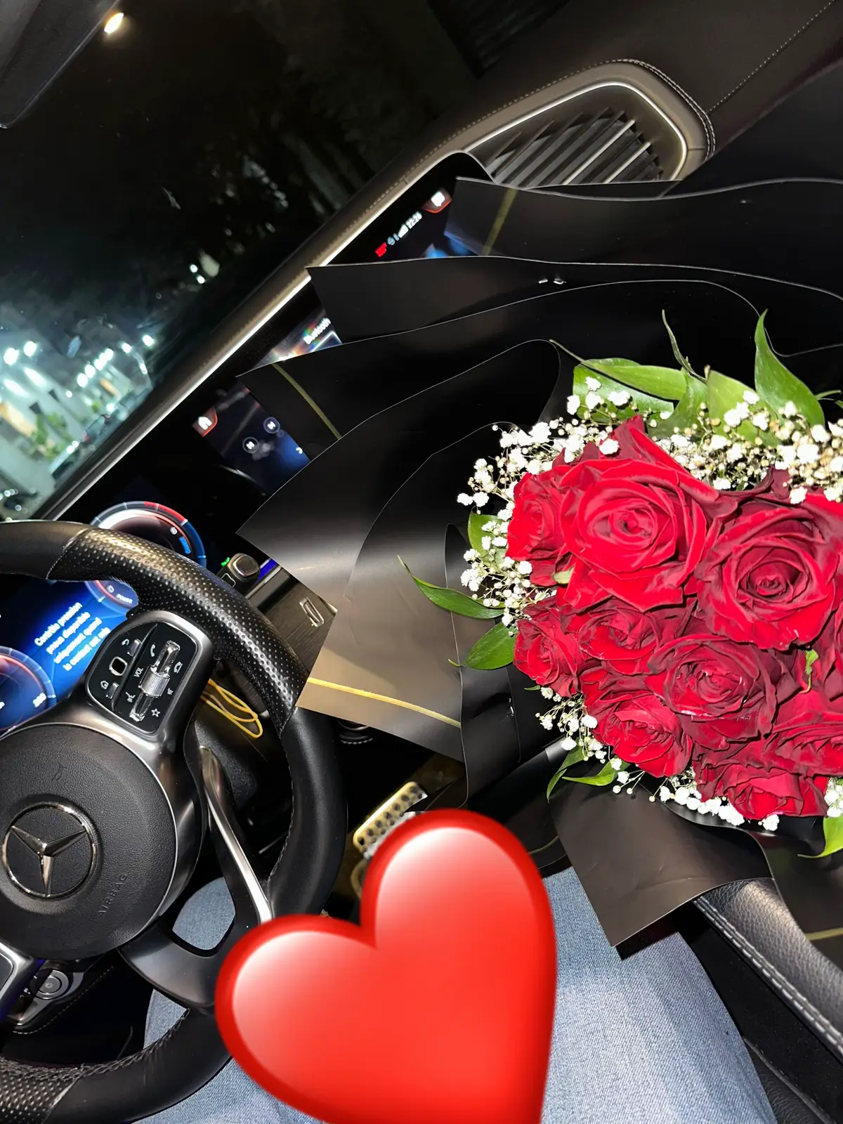 #dinner Time ❤️🖤 #flowers 