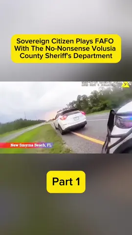 Sovereign Citizen Plays FAFO With The No-Nonsense Volusia County Sheriff's Department #police #policeofficer #policeoftiktok #capcut #fyp #duet #edit #Love #meme #viral 