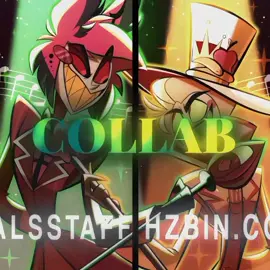 Never thought I'd see the day I'm collabing w @Hzbin.CC ...Yet HERE I AM #xyzbca #alsstaff #newpost #hazbinhotel #alastorhazbinhotel #alastoredit #alastor #newtrend #collab #luciferhazbinhotel #lucifer 