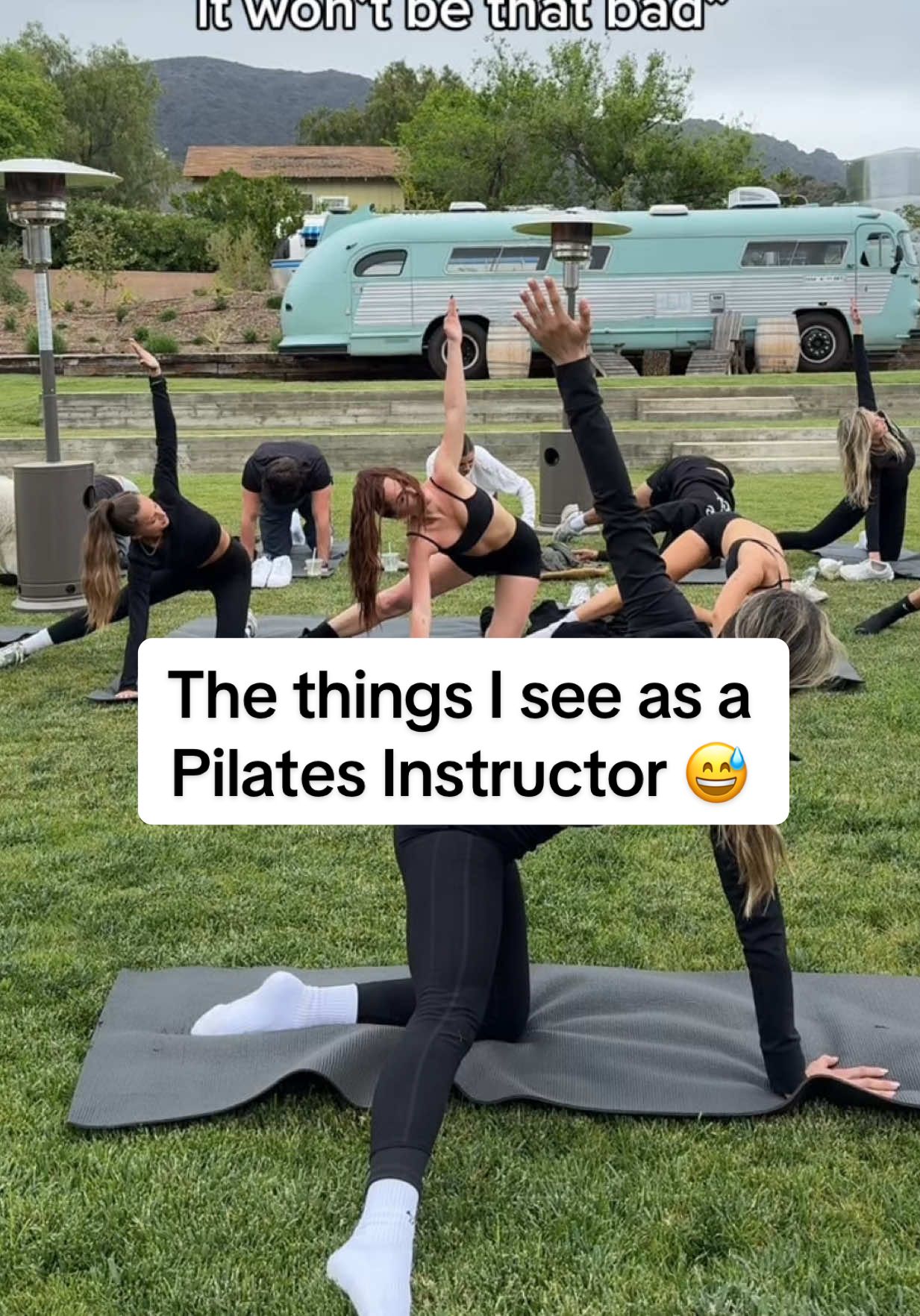 The things I see as a Pilates Instructor 😂