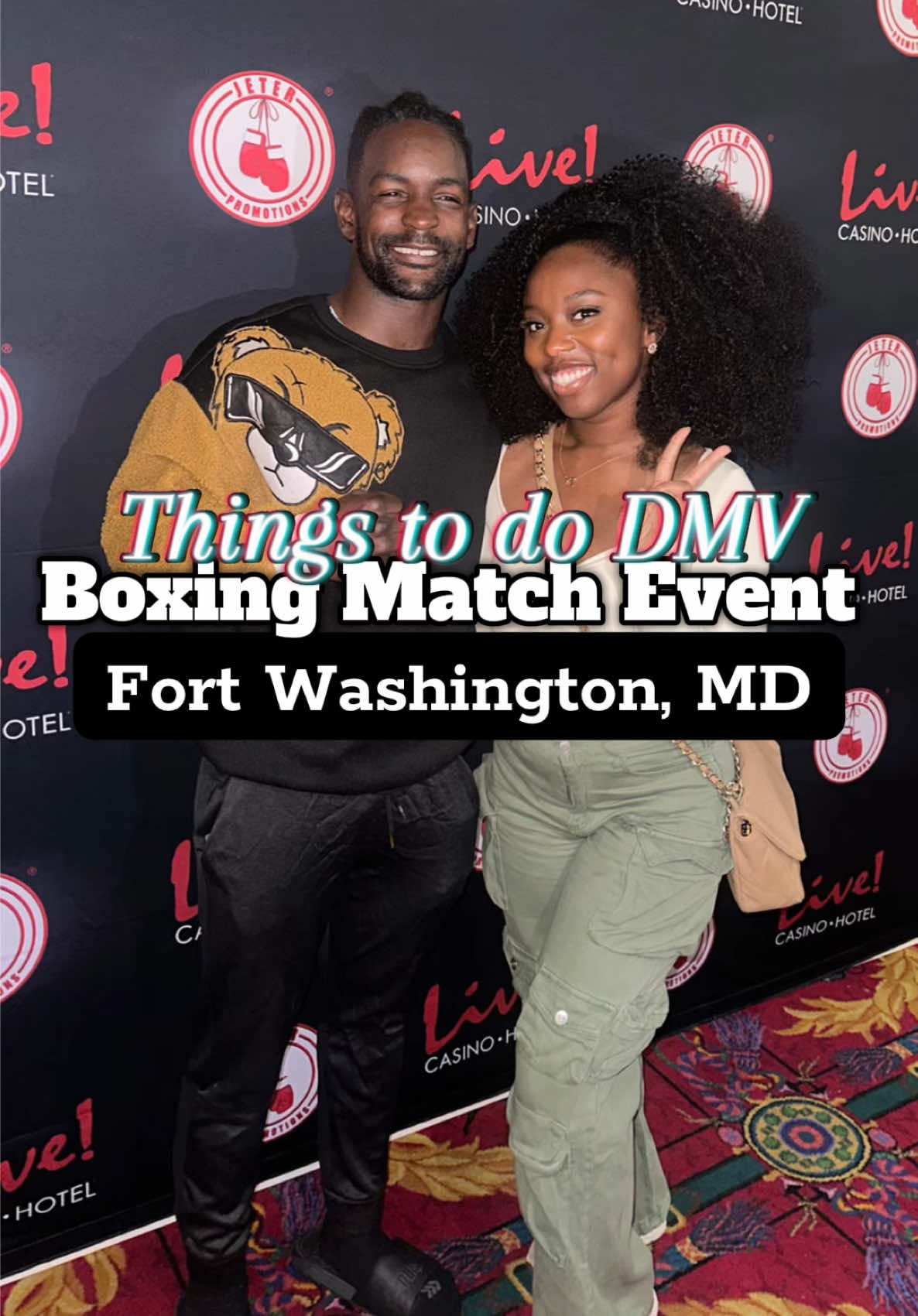 Come with me to watch my first boxing match @RosecroftRaceway  📍6336 Rosecroft Dr, Fort Washington  MD  Now I’ve been taking boxing classes @fightshapefit and it was time for me to actually see a fight in person!  Coach Vic was the one we went to see and boy we had a time. Have you ever been to one ?  #dmvthingstodo #thingstododmv #dmvfun #dmvboxing #boxingmatch 