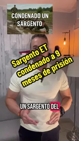 Sentencia del TS confirmatoria de pena de prisión a un sargento del ET. #ejército #españa #fuerzasarmadas #armada #derecho #derechomilitar #ejercito #militar #ejercitodelaire 
