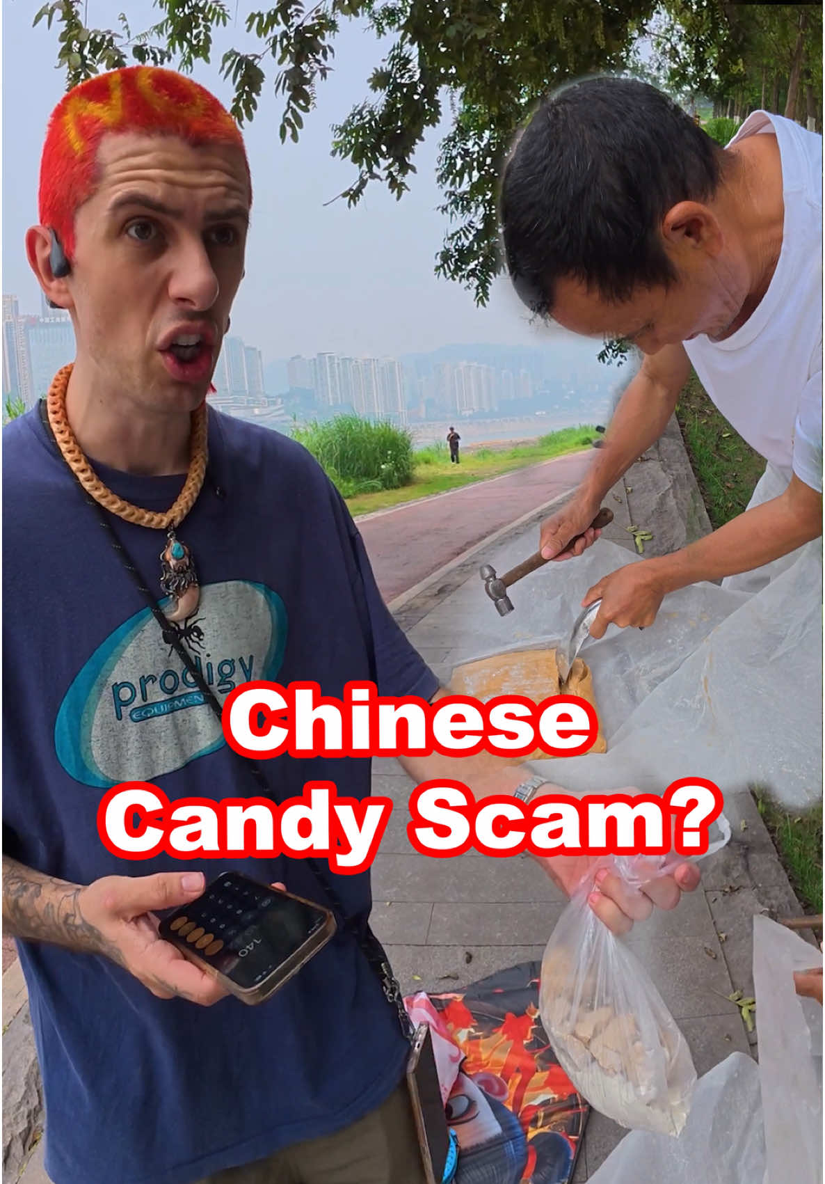 Did I get scammed by this Chinese candy man? 