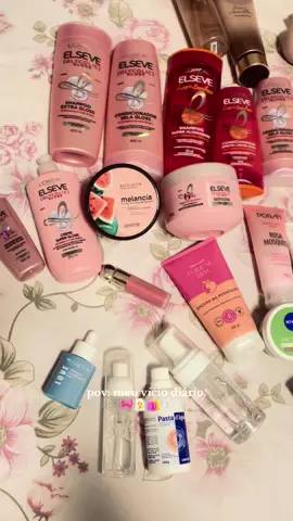 meu vício diário. #vicios #autocuidadofeminino #produtosdebeleza #oboticario #elseve #skincare #foryoupage #viral