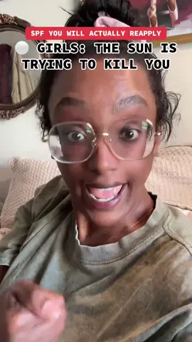 I feel so passionately about this product. To all the ⚪️ ladies who worry about aging half of it is consistently wearing #spf — #popculture #skincare #sunscreen @Supergoop #skintok #holygrail #acneproneskin 