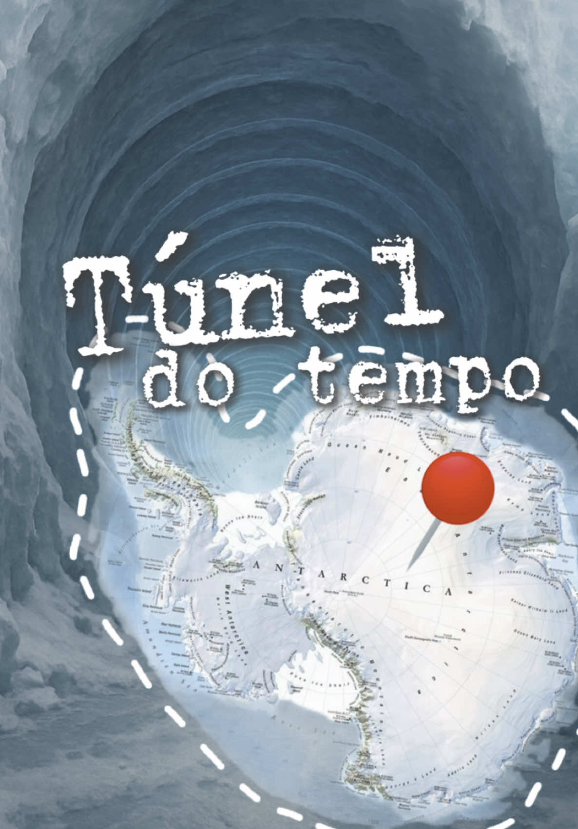Antártica e seus mistérios… vai saber o que realmente tem debaixo de tanto gelo… 🧊 