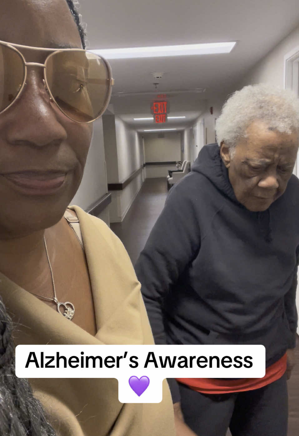The changes that comes with Alzheimer’s disease is very sad 😢 #alzheimersawareness #alzheimers #livingwithalzheimers #alzheimerssucks💜 