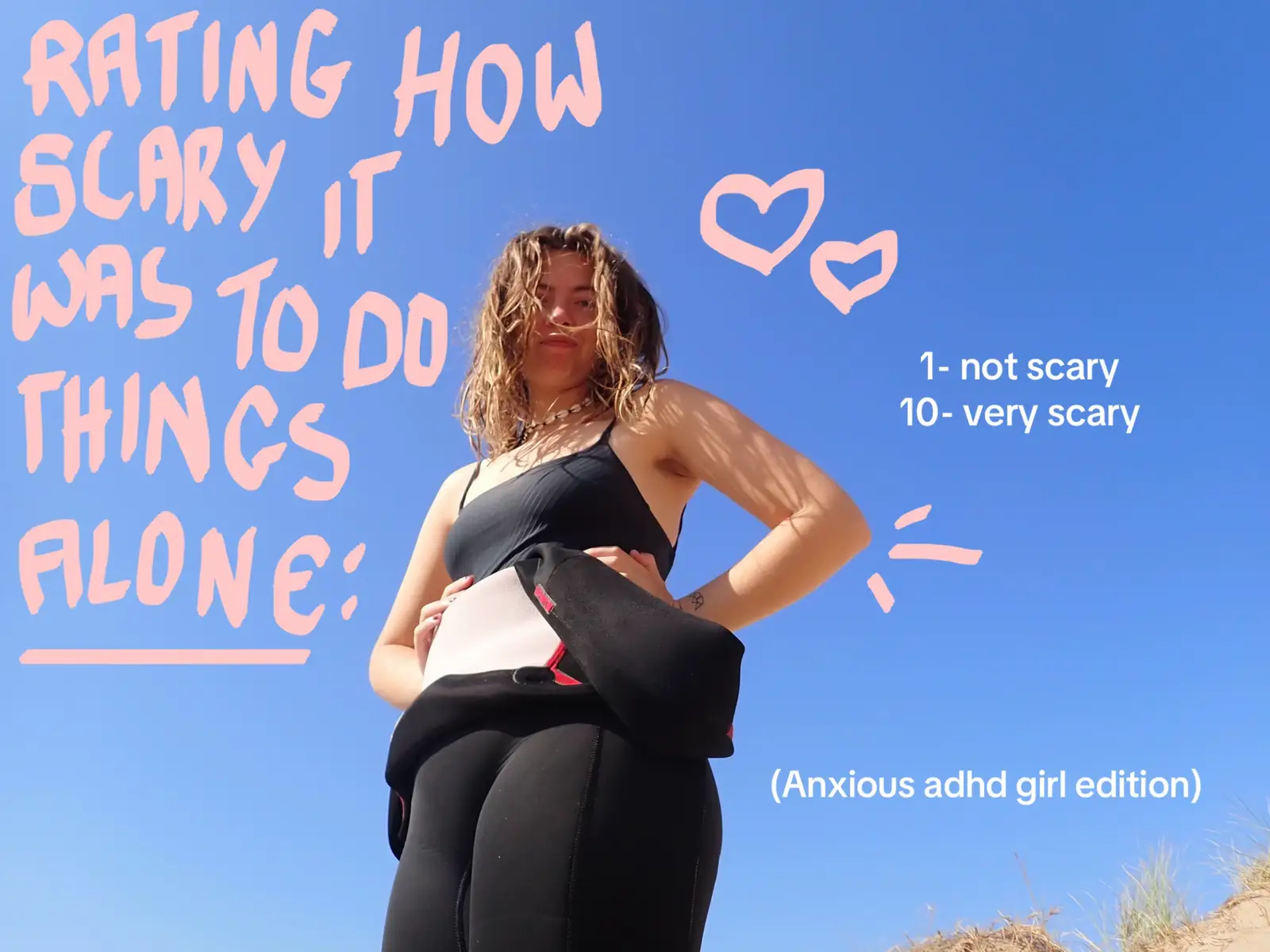 Thought I’d rank some of the things I’ve done/enjoy doing alone based on how I felt the first time I ever did them, comment any questions and I’ll help if I can! I was super super anxious as a teen and I’ve managed to overcome a lot of it though exposure to ‘scary’ things <3  #anxiety #solo #alone #advice #Outdoors #adventure #MentalHealth #adhd 