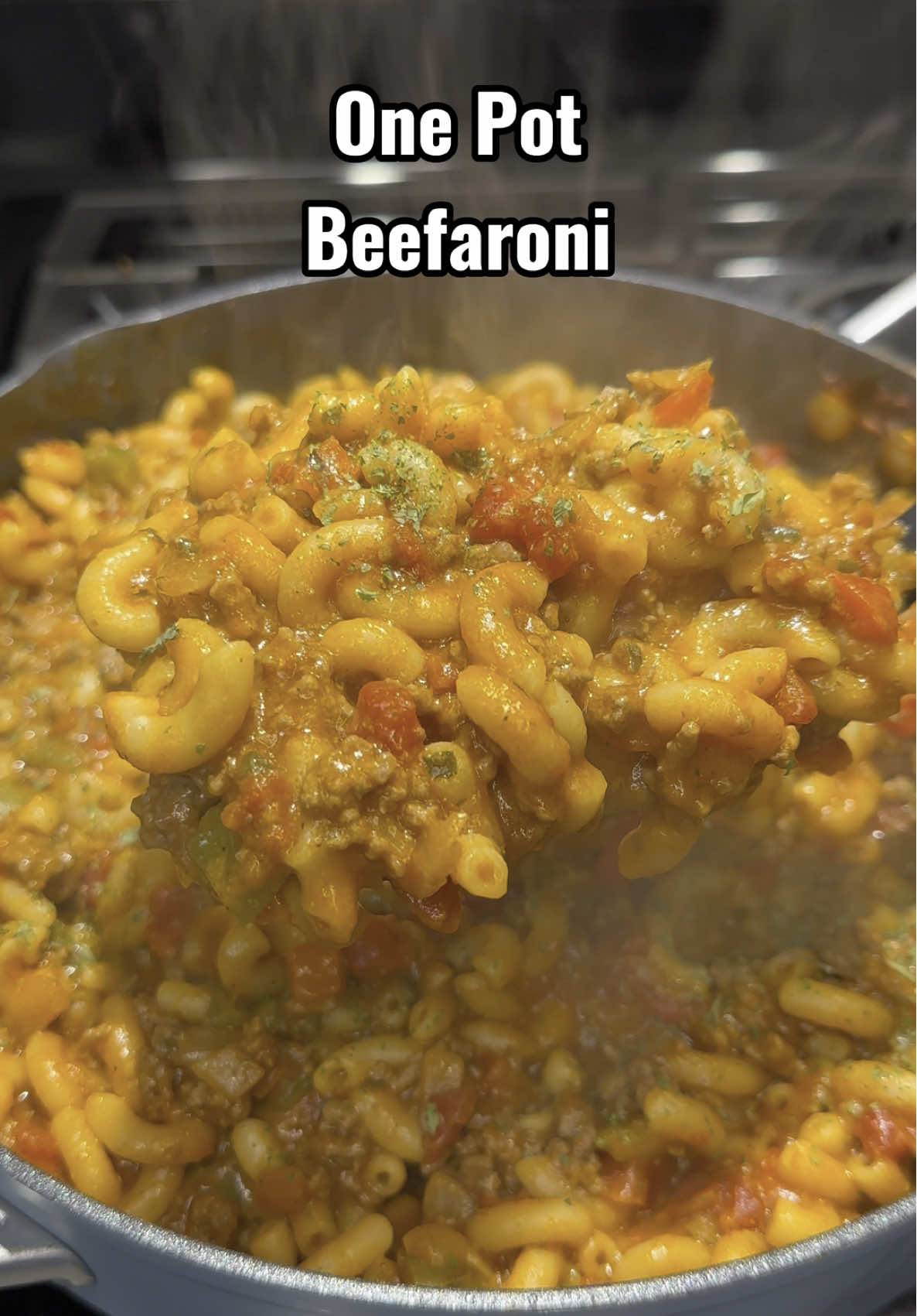 Beefaroni!! This one always hits!! Full recipe on my website!! 😮‍💨🔥 #onepotmeals #pasta #easydinner 