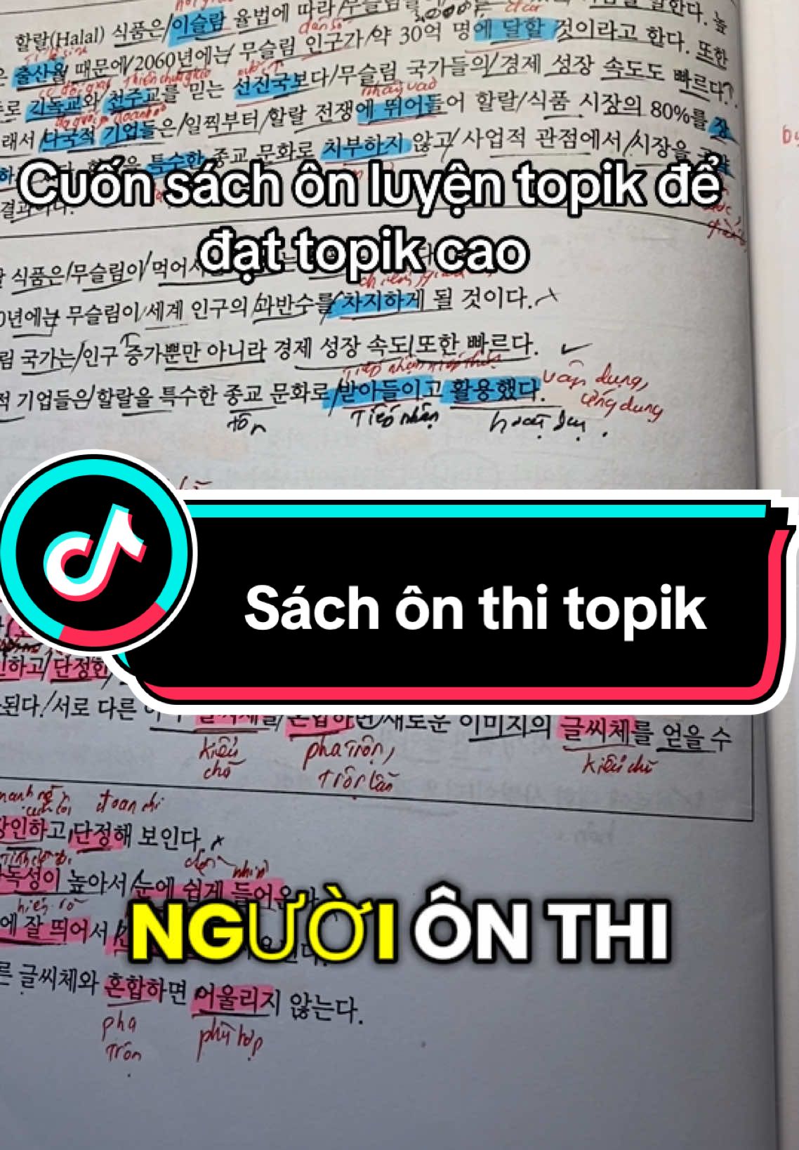 Sách ôn thi topik , bạn nào đăng kí thì topik kì tháng 7 rồi nhanh chóng ôn luyện để đạt topik cao nha không là tiếc 770k đó #hocngoaingu #hoctienghan #sachtienghan #tiktok 